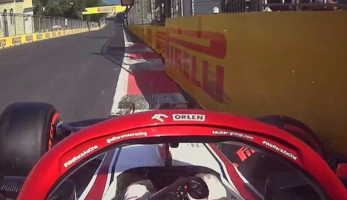 Giovinazzi crash screen