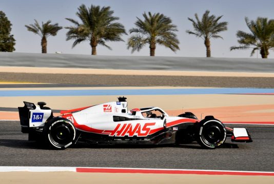 Fittipaldi Haas Bahrein Test 2022 VF-22