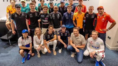 F1 group photo Abu Dhabi