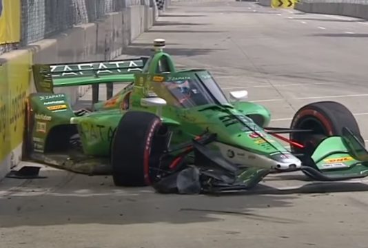 Grosjean crash detroit