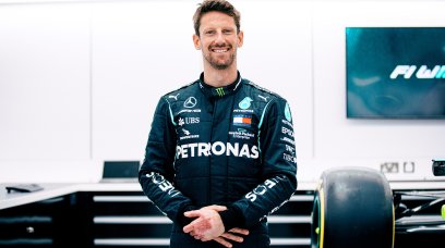 Grosjean Mercedes