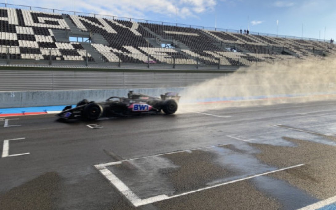 Jack Doohan Pirelli wet tyre test