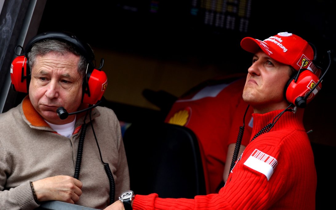 Jean Todt Michael Schumacher Racing News365 2