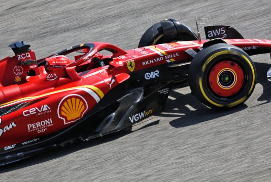 Leclerc Bahrain test