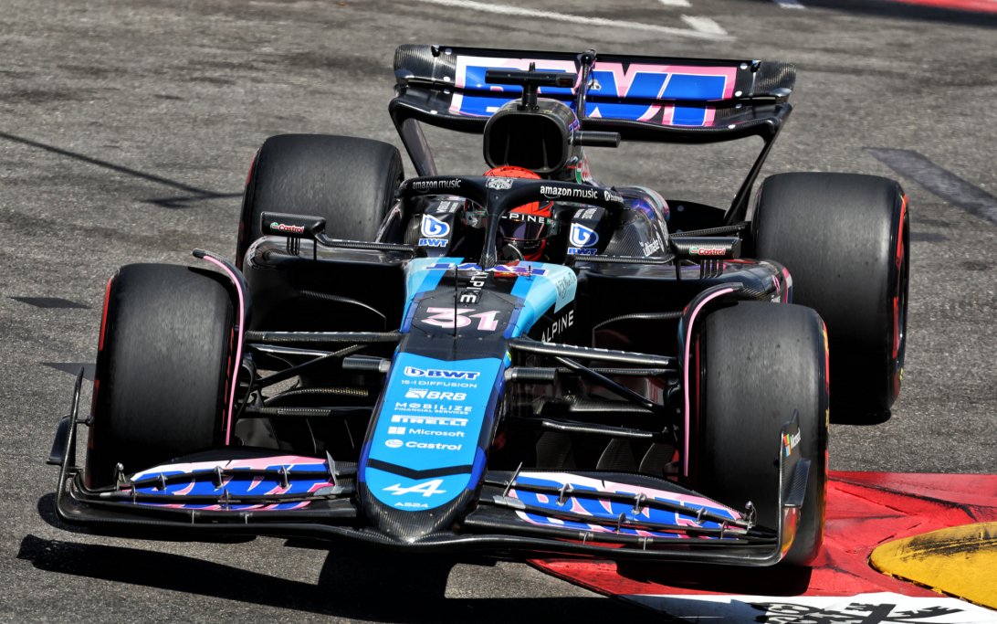 Ocon FP3 Monaco