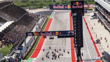 What time does the MotoGP of the Americas 2024 start today?