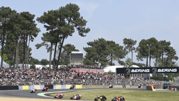 This is the start time of the French MotoGP at Le Mans