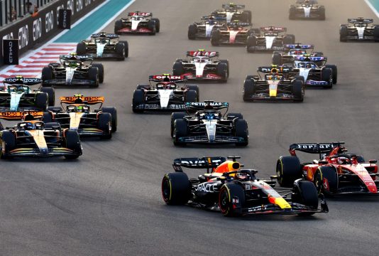 Verstappen start Abu Dhabi 2023