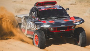 Audi strike again in Dakar Rally second stage, De Mevius loses lead