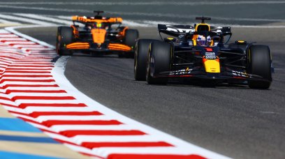 Verstappen Piastri Bahrain