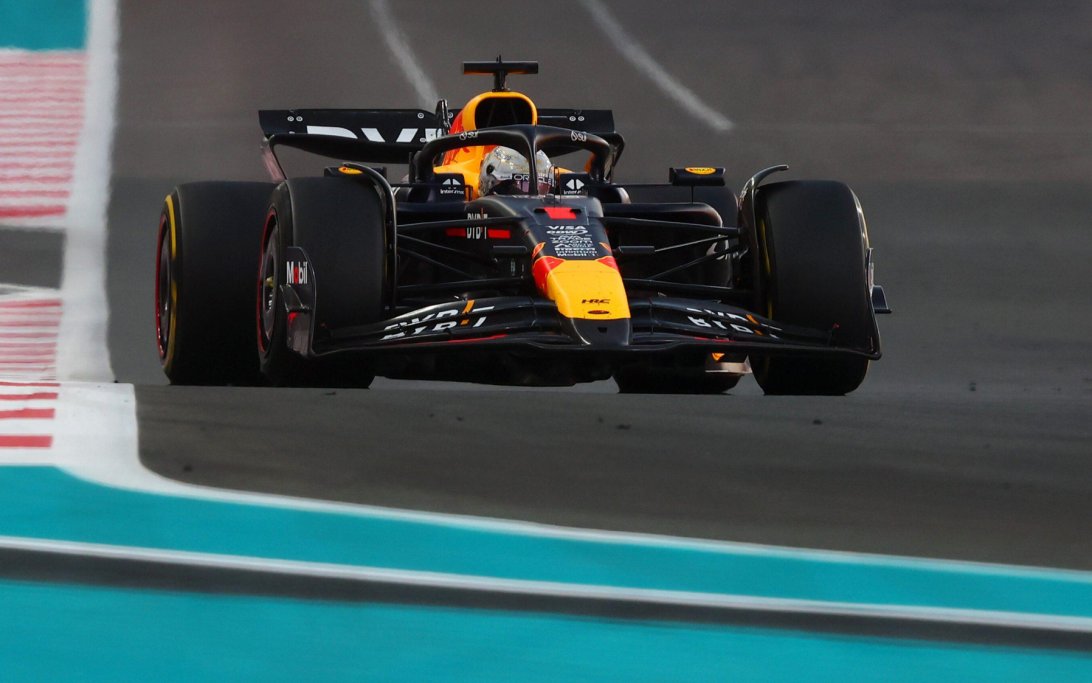 Verstappen Abu Dhabi race