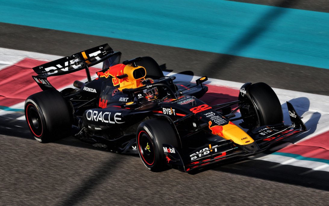 Tsunoda Red Bull Abu Dhabi test