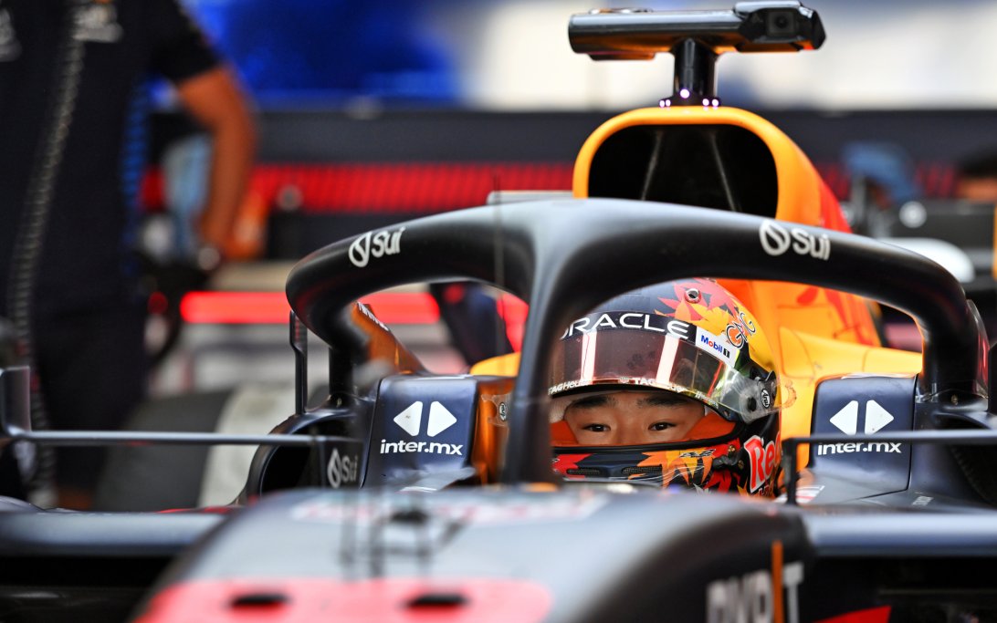 Tsunoda Red Bull Abu Dhabi test