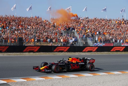 Verstappen pole lap Zandvoort Netherlands 2021