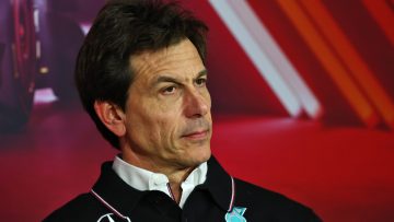 Wolff shares advantage of 12-year Mercedes low