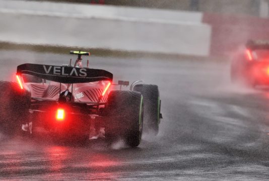 Sainz rain Silverstone