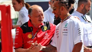 Hamilton handed early blow in Ferrari F1 fight