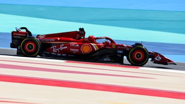 Leclerc sets pace at two-hour mark of Day 2