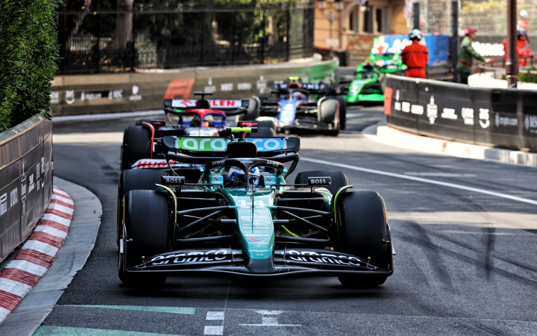 Alonso race Monaco