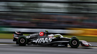 Hulkenberg wet Qualifying Silverstone