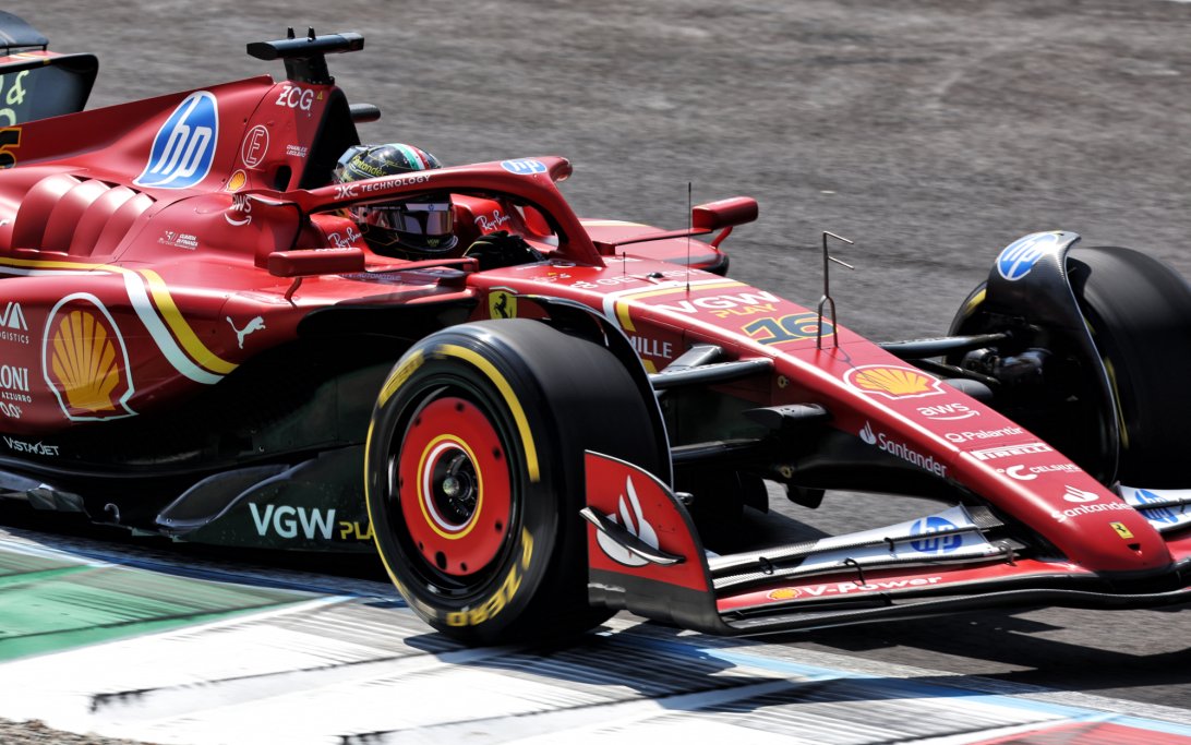 Leclerc FP1 Italy