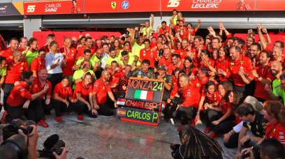 Leclerc win Monza