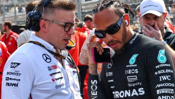 Hamilton recalls origins of iconic Mercedes radio call