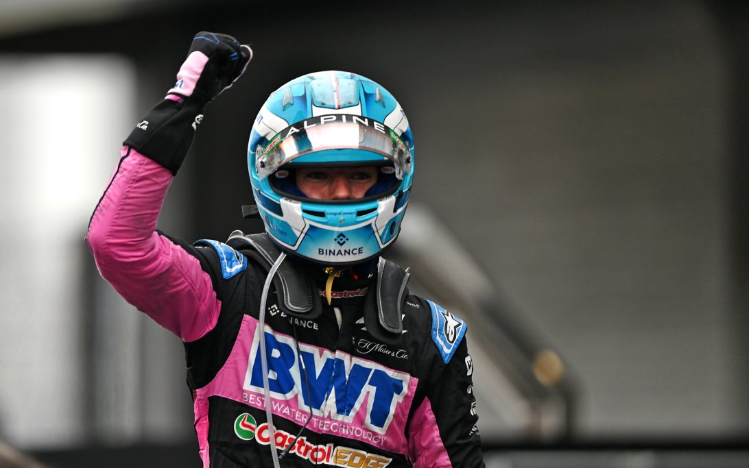 Gasly podium Brazil