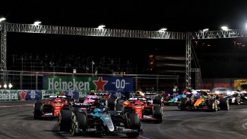 Verstappen wins F1 title as Russell claims Las Vegas victory