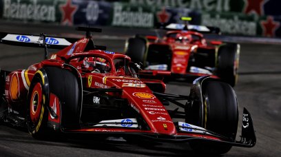 Leclerc Las Vegas race