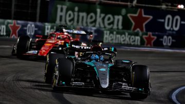 Russell breaks 43-year F1 record with dominant Las Vegas win