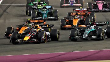 Horner assesses risk of on-track clash between Verstappen and Russell