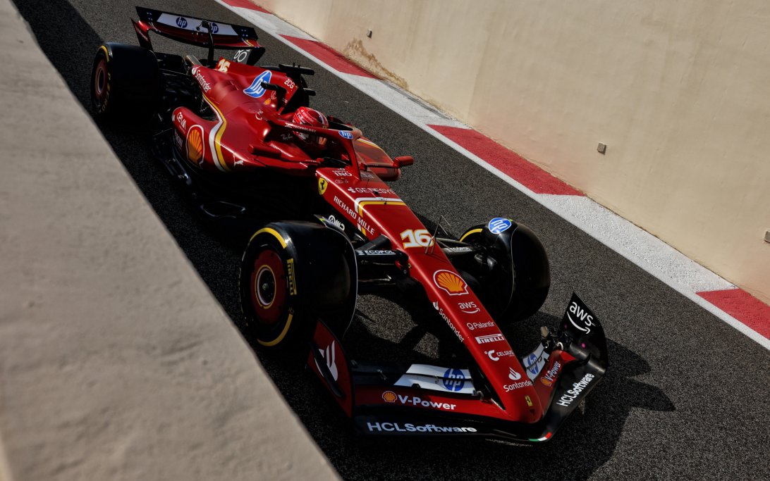 Leclerc Abu Dhabi FP1