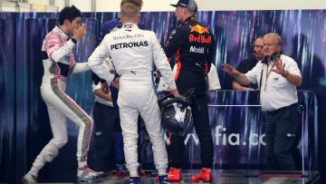 The last time Verstappen was handed F1 community service