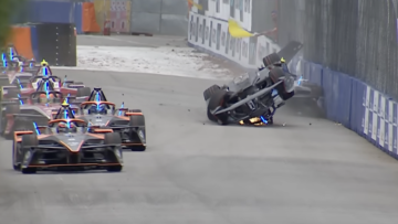 Formula E drivers react to horrifying Wehrlein airborne crash